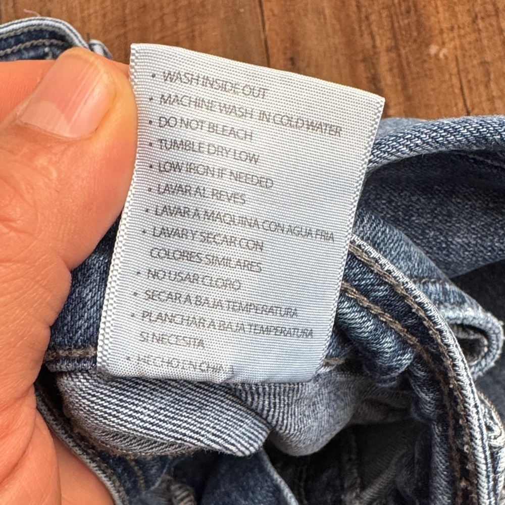 KanCan Light Blue Straight Leg Cargo Jeans - Picture 9 of 15